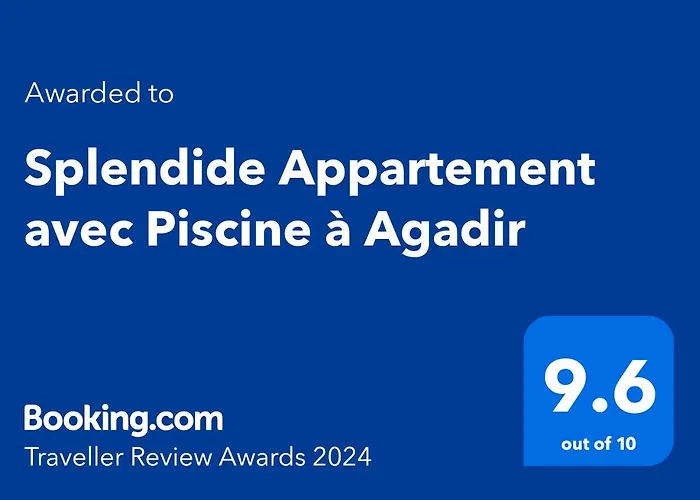 Splendide Appartement Avec Piscine A Agadir